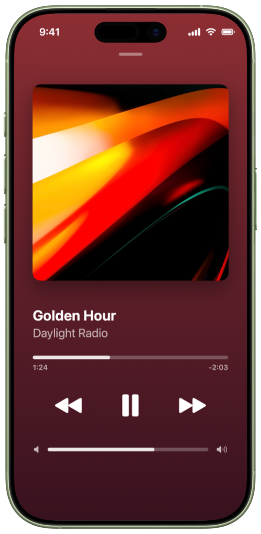 Music in iPhone 17, Sage
